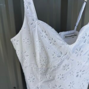 Abercrombie & Fitch White Floral Dress